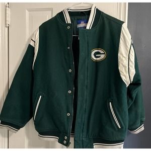 NFL Green Bay Packers Vintage Jacket Men's XL